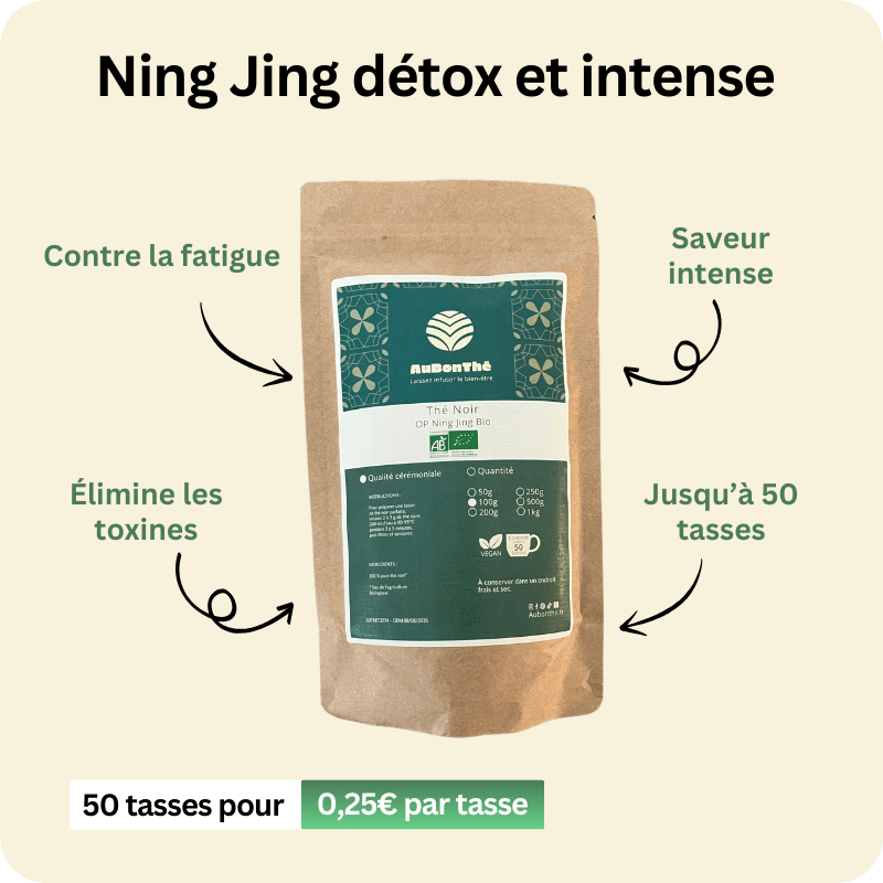 Thé Noir Vrac OP Ning Jing Bio