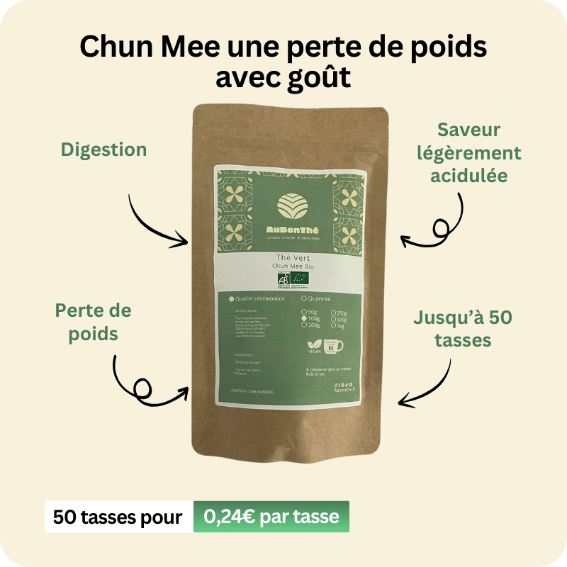 Thé Vert Vrac Chun Mee Bio