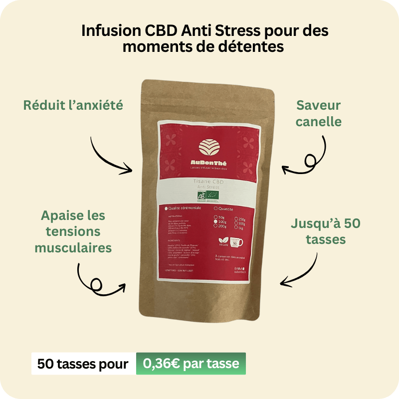 Tisane CBD Vrac Anti-Stress Bio