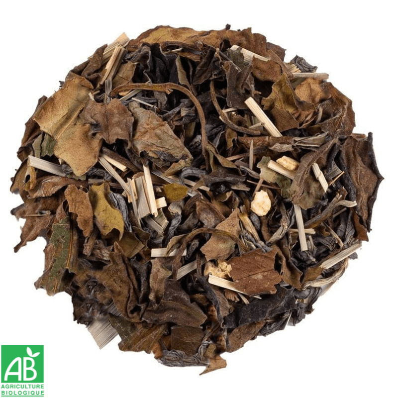 Thé Blanc Vrac Gingembre Citron Bio